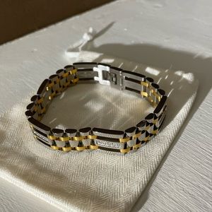 Mens stainless steel bracelet